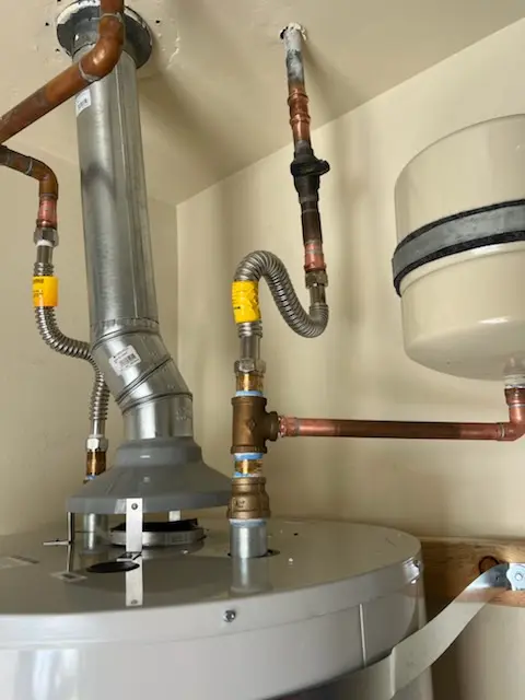 Water heater installation and plumbing repair in Parrott Fork